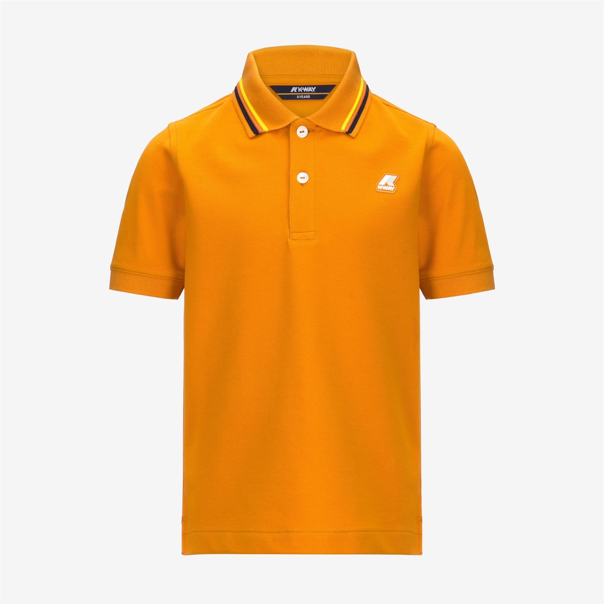 Polo Shirts_Boy_P. VINCENT_Polo_Orange Md - Commercial 1
