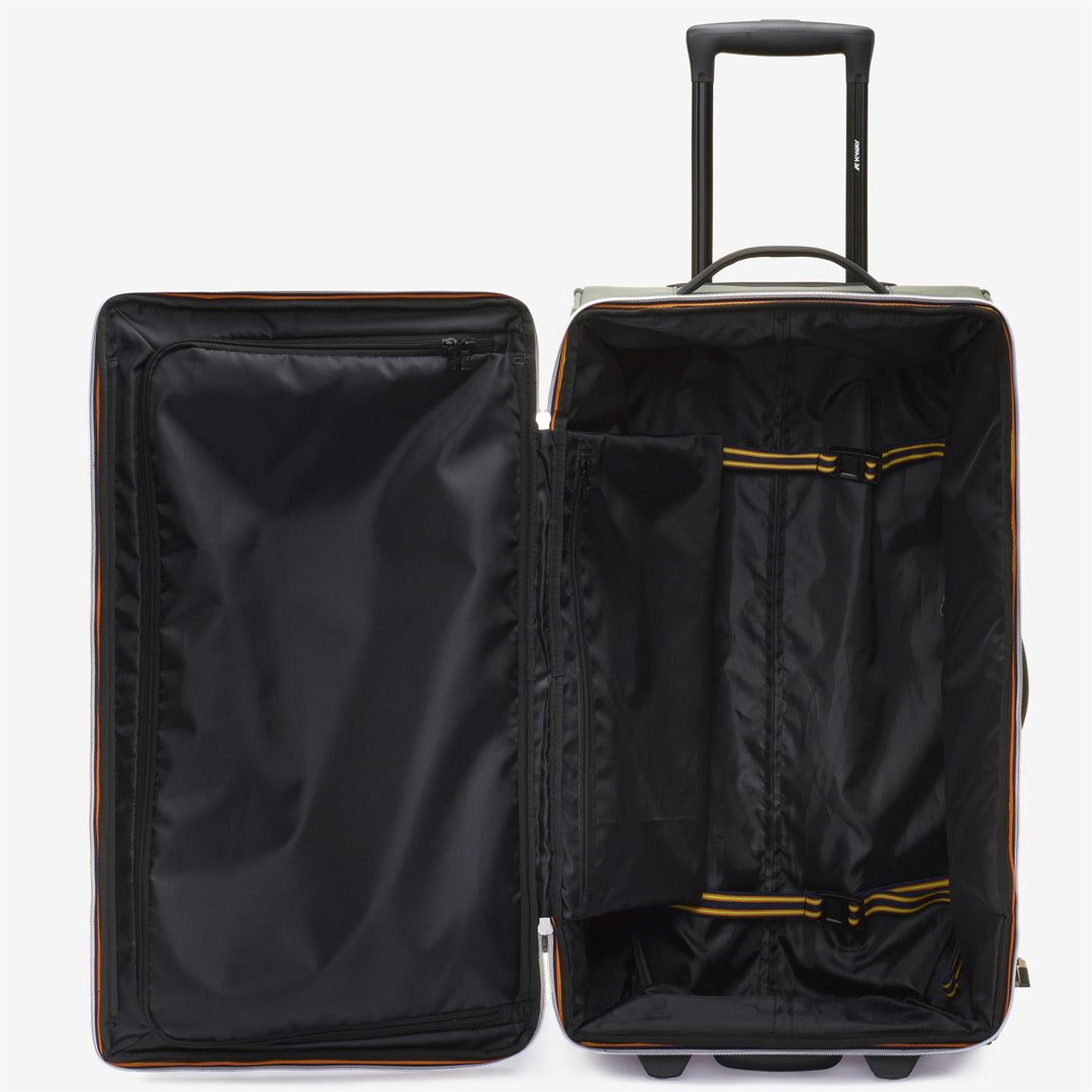 BLOSSAC M - Luggage Bags - Trolley - UNISEX - GREEN BLACKISH-BLACK PURE