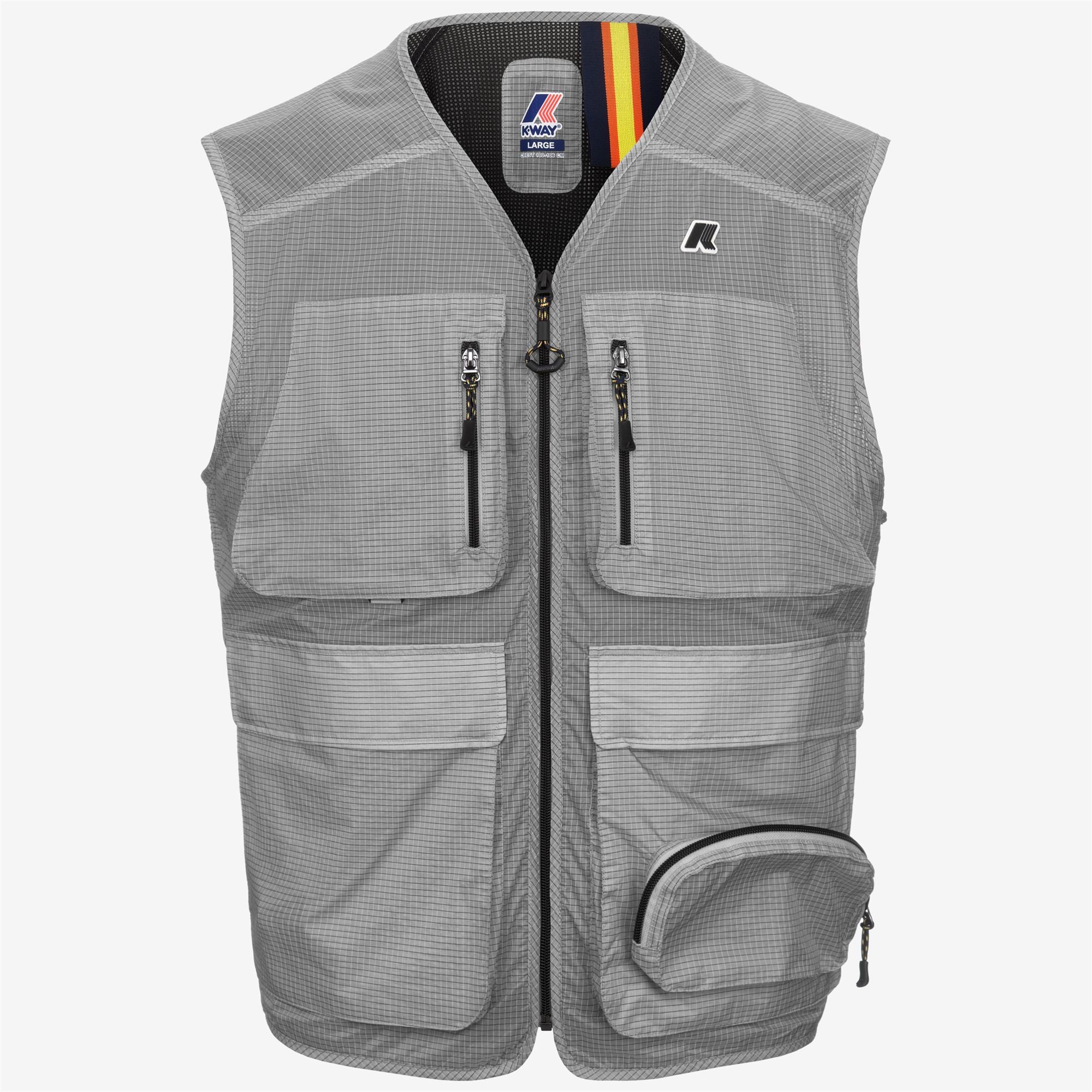 Jackets_Unisex_ALLOS_Vest_Grey Ash Ripstop - Commercial 1