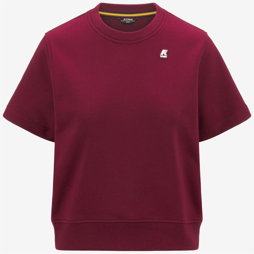 T-Shirts & Top_Woman_EMELETTE_T-Shirt_Red Dk - Commercial 1