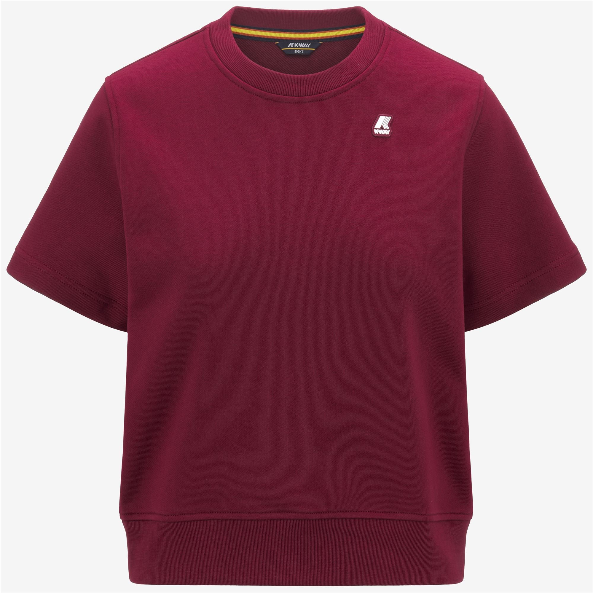 T-Shirts & Top_Woman_EMELETTE_T-Shirt_Red Dk - Commercial 1