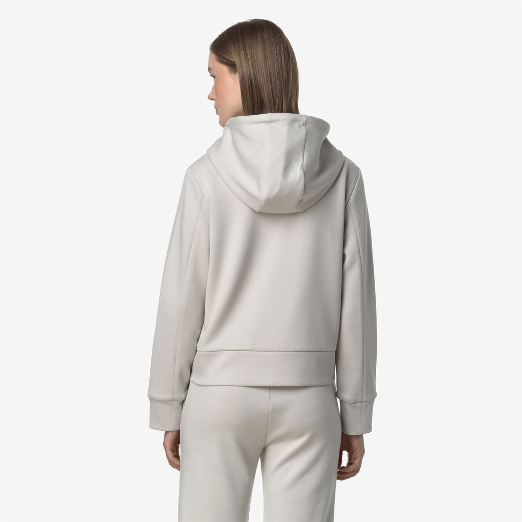 Fleece_WOMAN_DIVINE LIGHT SPACER_Jacket_BEIGE LT - Commercial 6