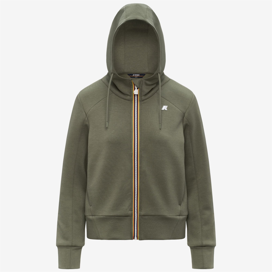 DIVINE LIGHT SPACER - Polaire - Veste - Femme - Green Lichen 01