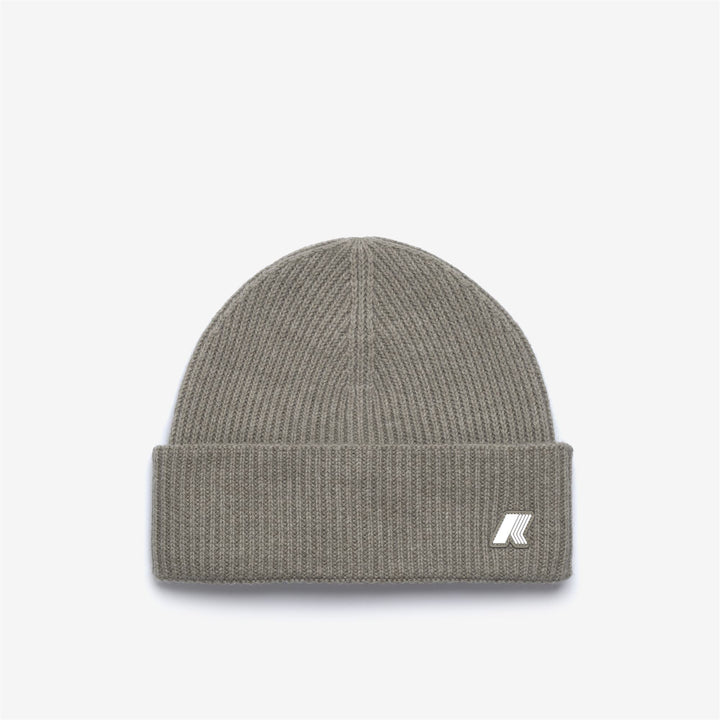 BRICE CARDIGAN STITCH WOOL - Headwear - Hat - UNISEX - Green Oak Melange