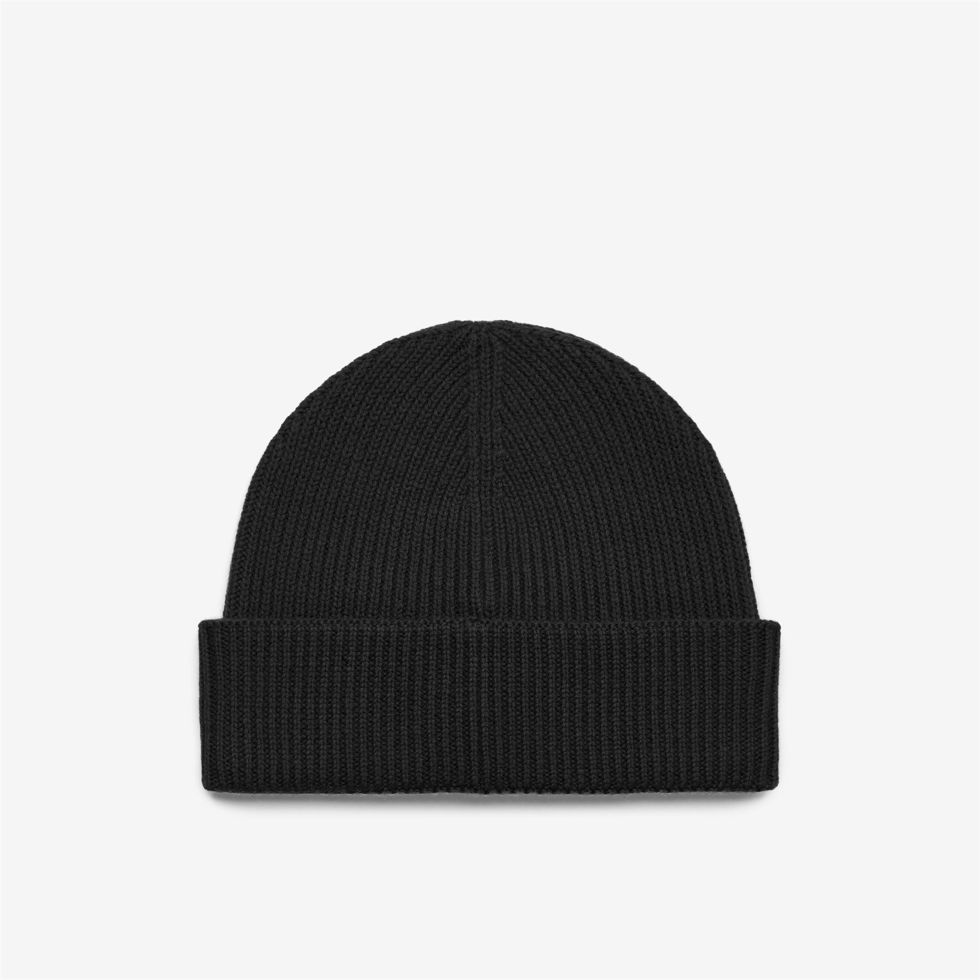 Headwear_UNISEX_BRICE CARDIGAN STITCH WOOL_Hat_Black Pure - Commercial 2
