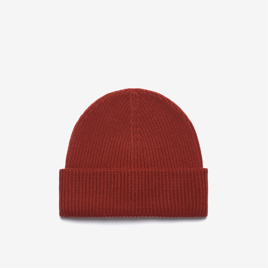Headwear_Unisex_BRICE CARDIGAN STITCH WOOL_Hat_Red Dk Chili - Commercial 2