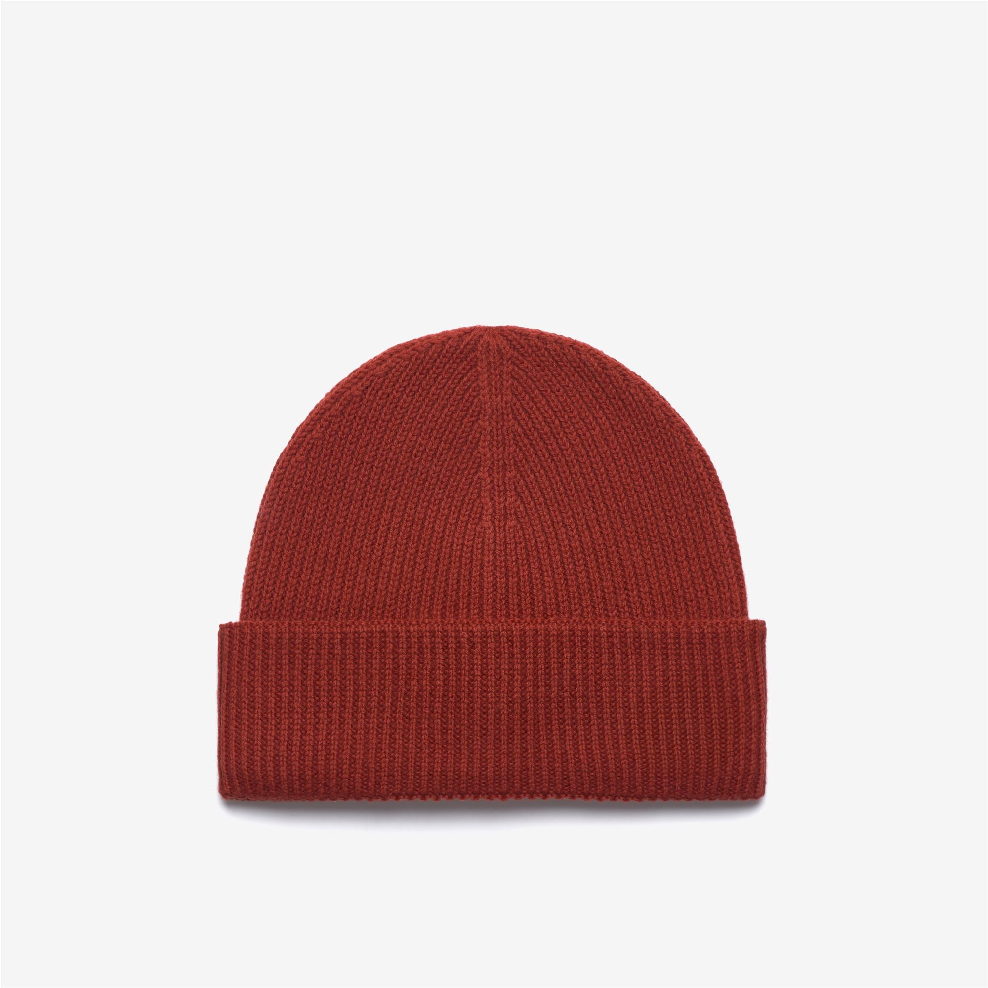 Headwear_Unisex_BRICE CARDIGAN STITCH WOOL_Hat_Red Dk Chili - Commercial 2