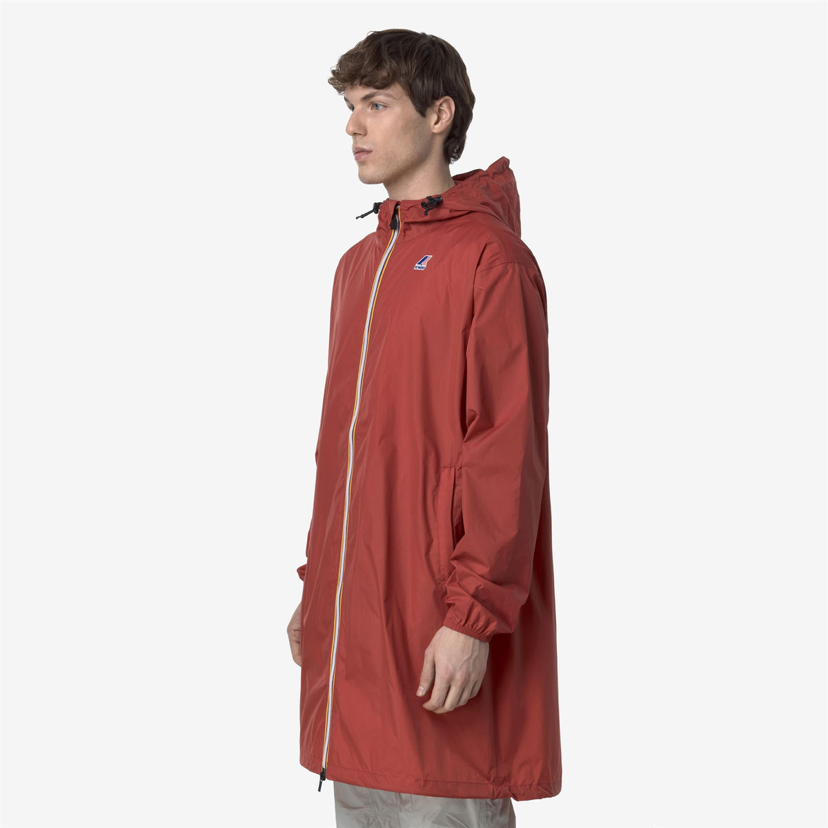 Jackets_UNISEX_LE VRAI 4.0 EIFFEL EAST_Long_Red Jasper - Commercial 4