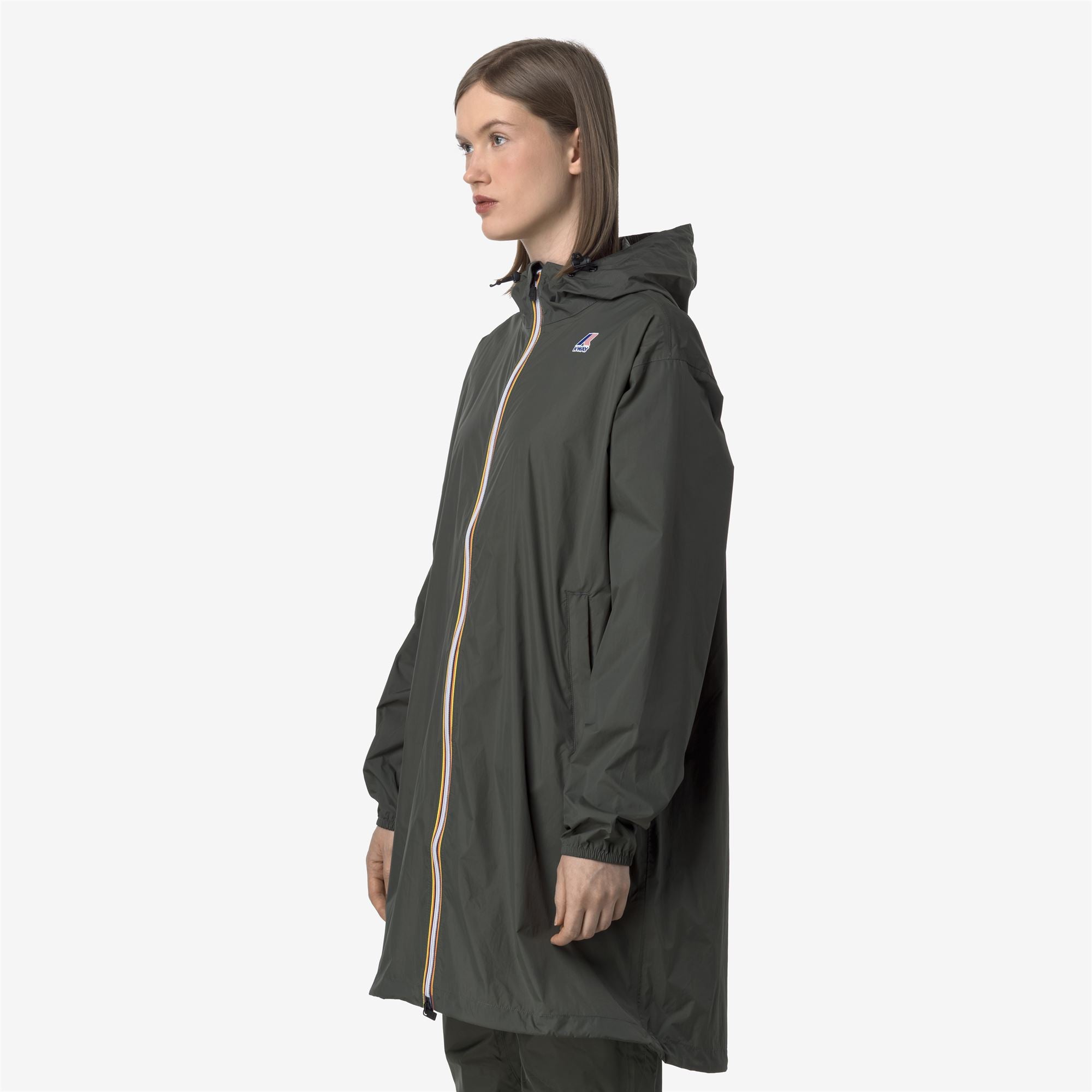 Jackets_UNISEX_LE VRAI 4.0 EIFFEL EAST_Long_GREEN BLACKISH - Commercial 5