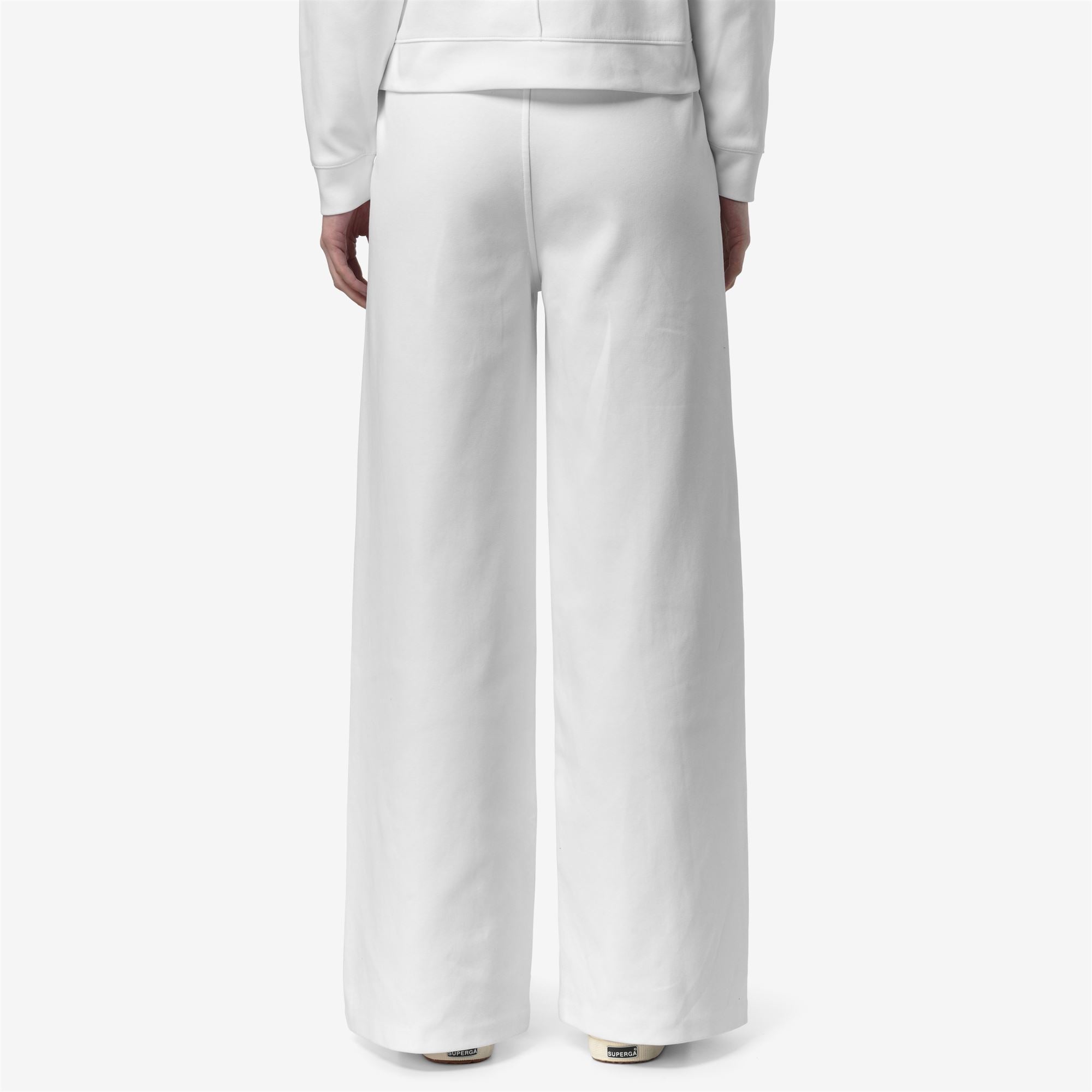 Pants_Woman_LOYRE INTERLOCK_Sport Trousers_White - White - Commercial 6