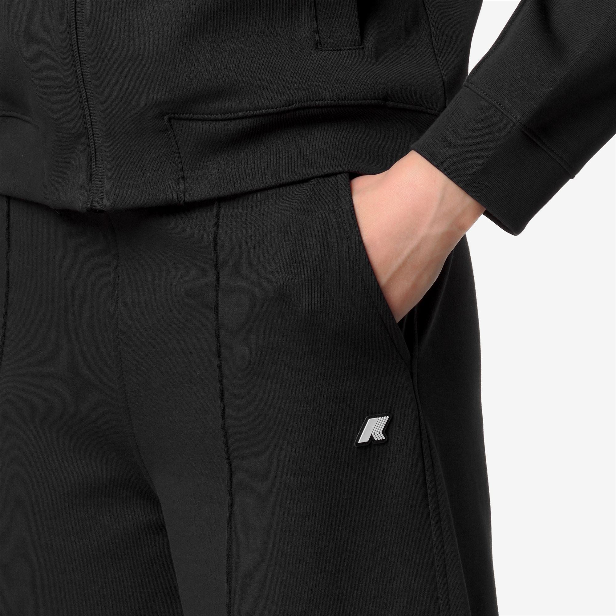 Pants_Woman_LOYRE INTERLOCK_Sport Trousers_Black Pure - Black Pure - Commercial 7