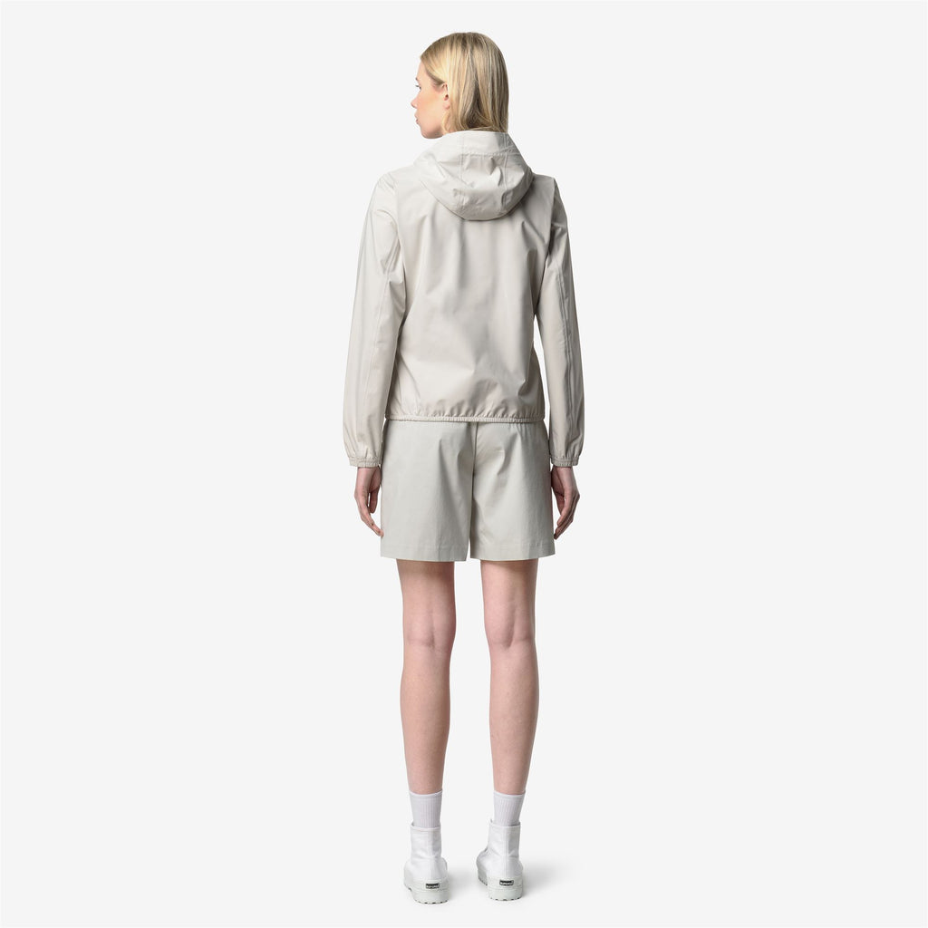 Jackets_Woman_LIL 2.0 STRETCH DOT_Short_BEIGE LT - Commercial 6