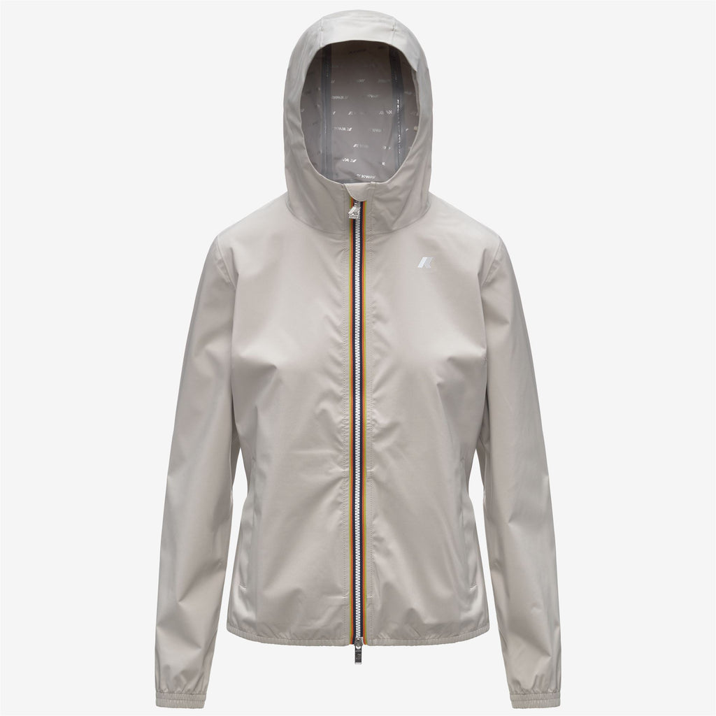 Jackets_Woman_LIL 2.0 STRETCH DOT_Short_BEIGE LT - Commercial 1