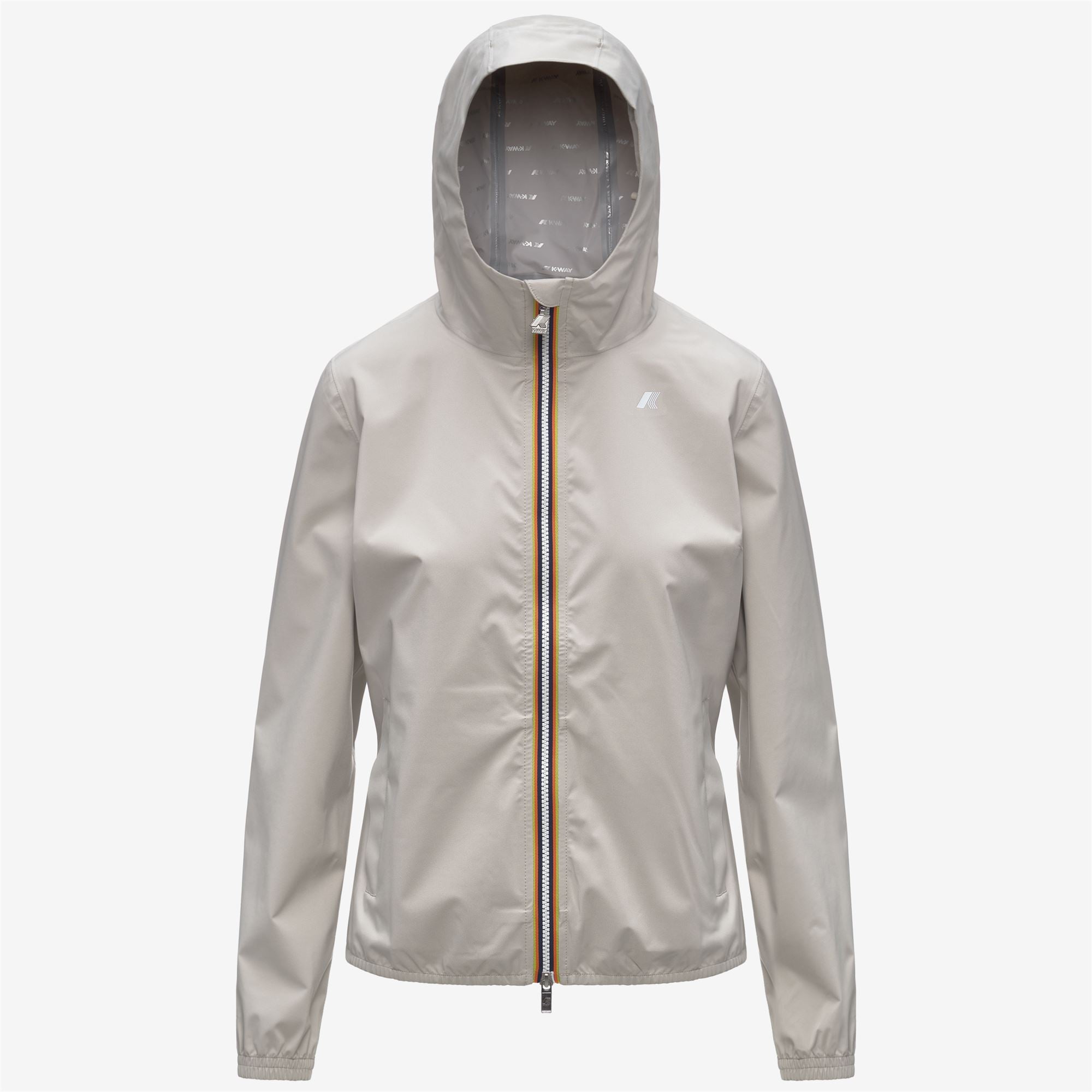 Jackets_Woman_LIL 2.0 STRETCH DOT_Short_BEIGE LT - Commercial 1