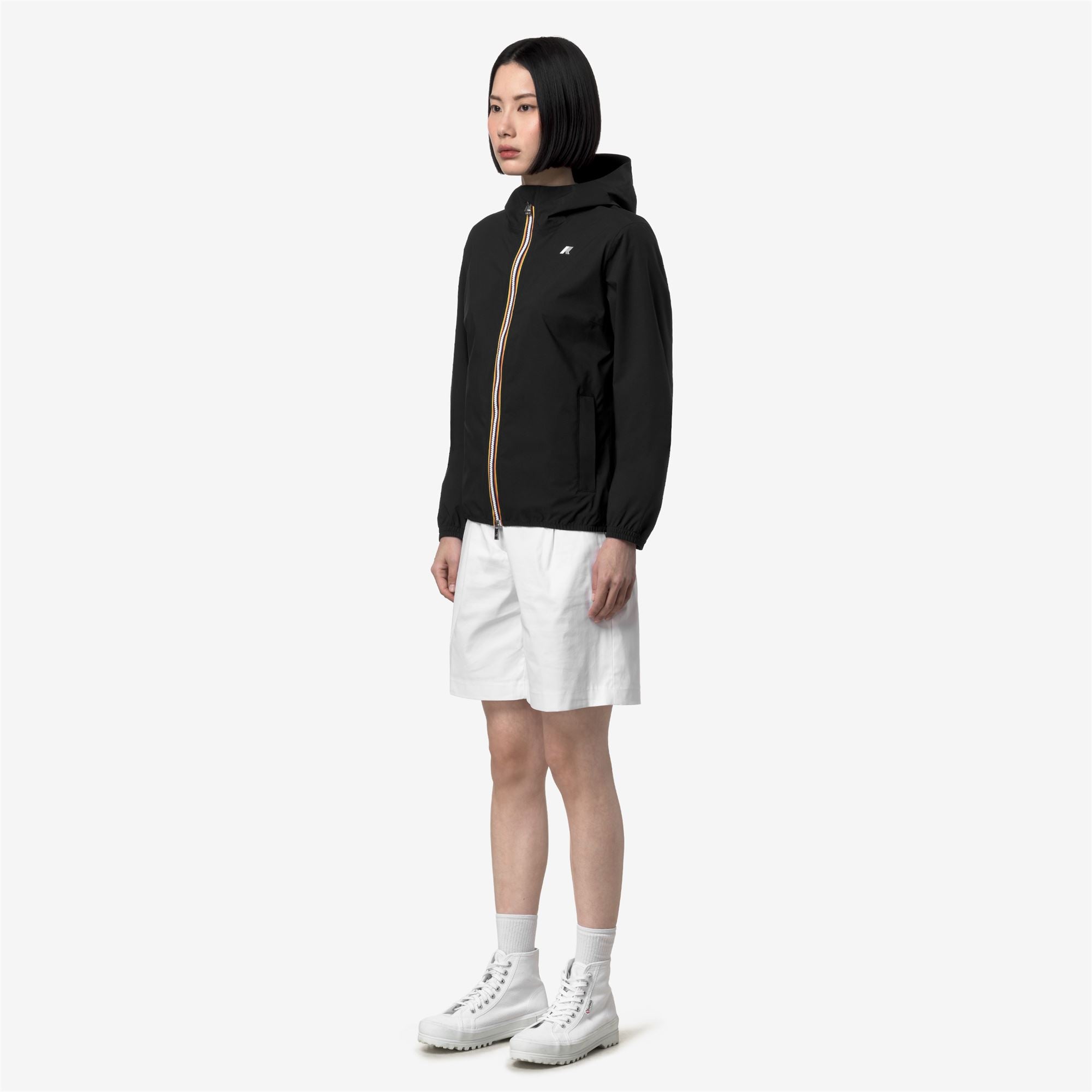 Jackets_Woman_LIL 2.0 STRETCH DOT_Short_Black Pure - Black Pure - Commercial 5