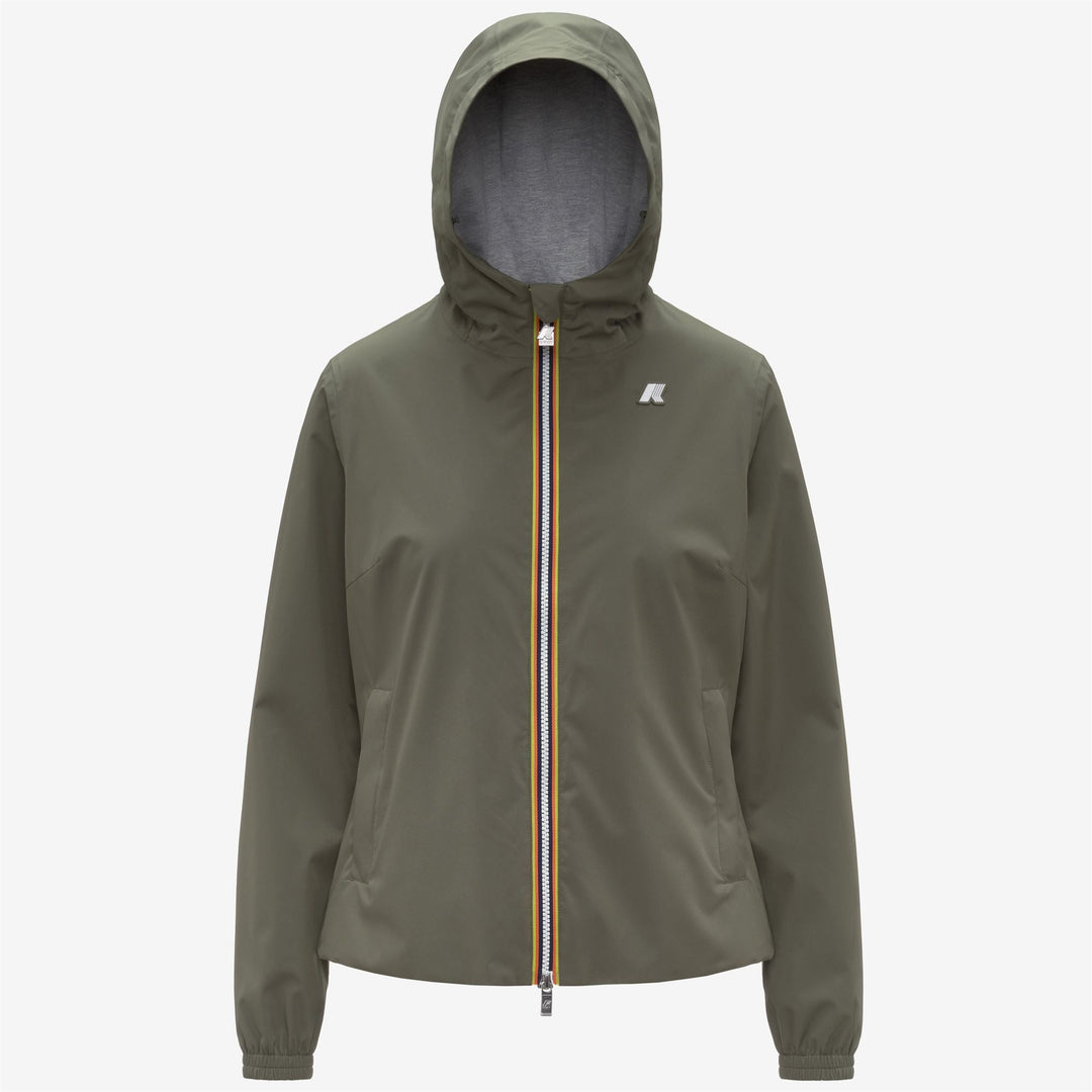 LIL 2.0 STRETCH POLY JERSEY - Vestes - Court - Femme - Green Lichen 01