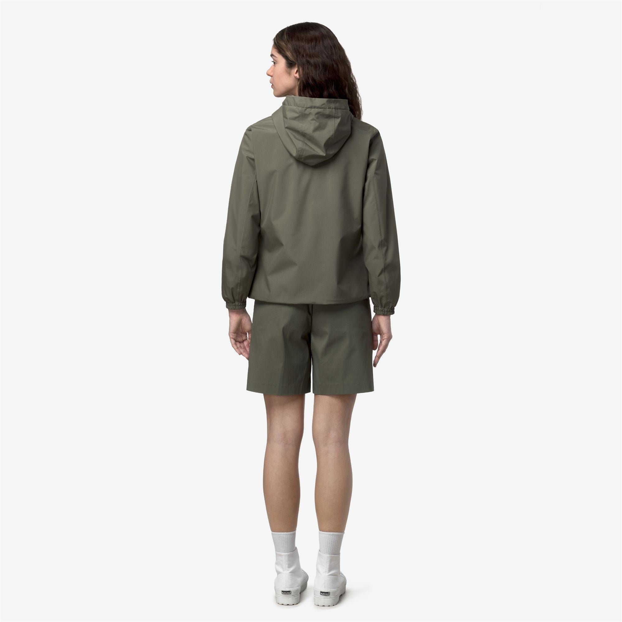 Jackets_Woman_LIL 2.0 STRETCH POLY JERSEY_Short_Green Lichen - Commercial 6