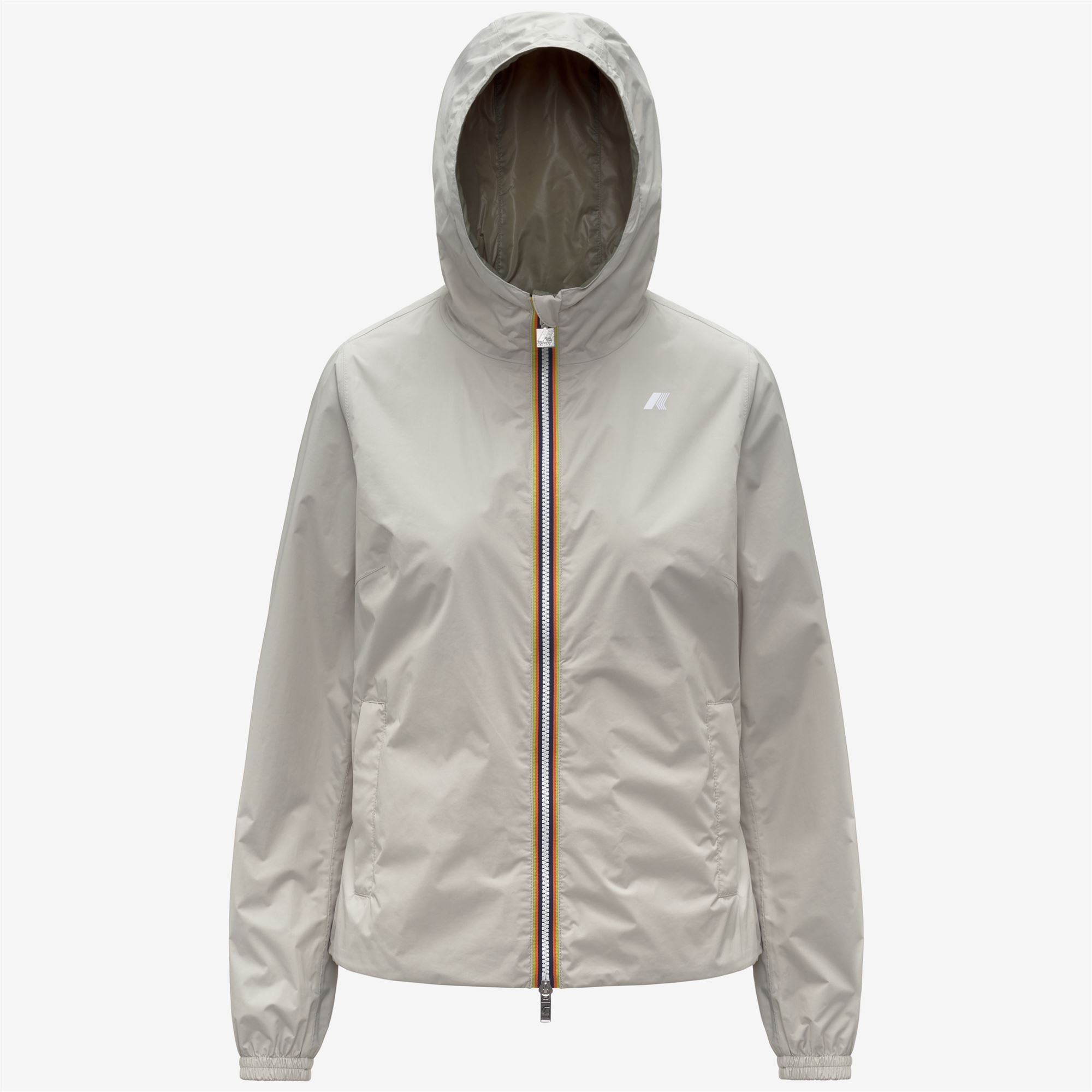 Jackets_Woman_LIL 2.0 PLUS.2 DOUBLE_Short_BEIGE LT - Green Lichen - Commercial 1