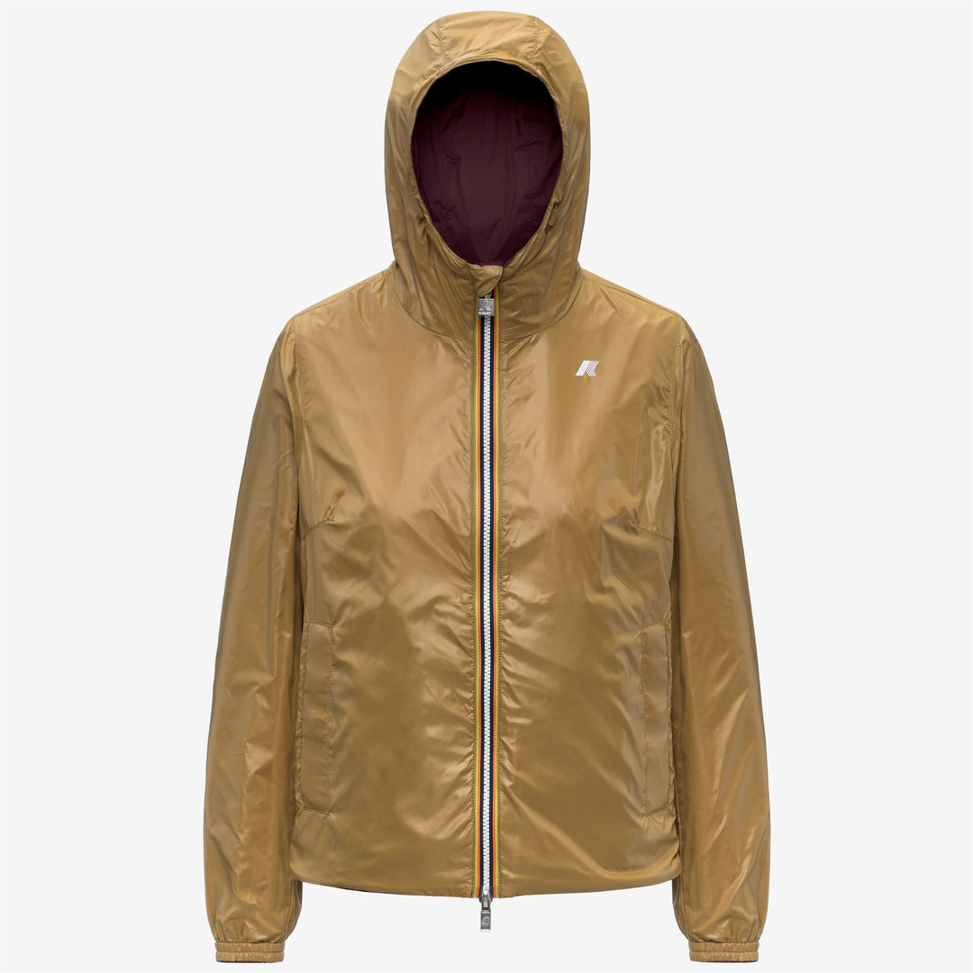 LIL 2.0 PLUS.2 DOUBLE - Vestes - Court - Femme - Violet Mauve Wine-Brown Bistre main