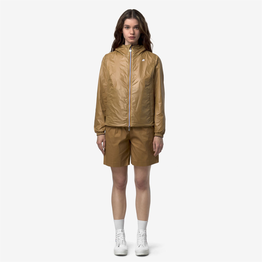 LIL 2.0 PLUS.2 DOUBLE - Vestes - Court - Femme - Violet Mauve Wine-Brown Bistre main