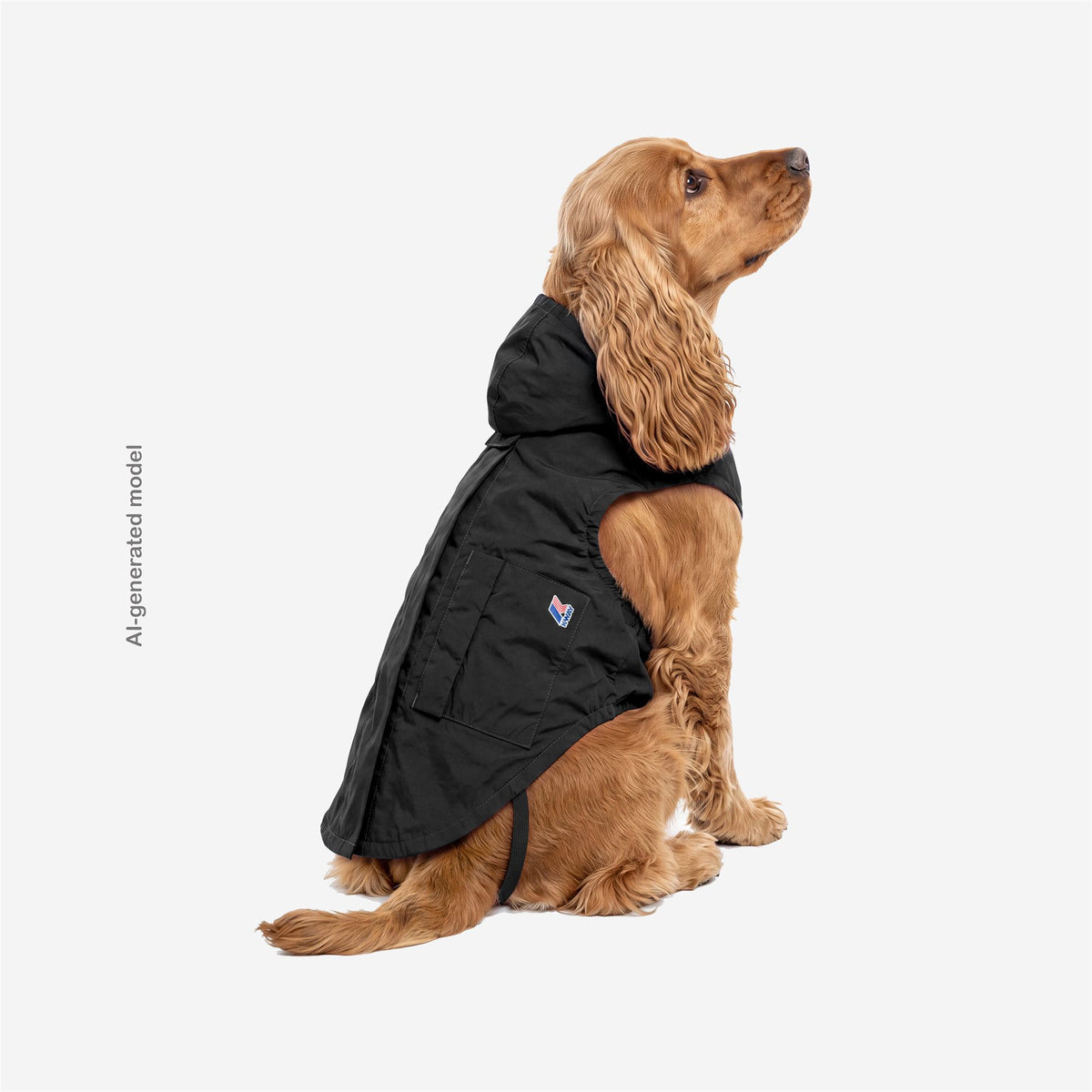 Jackets_Unisex_LASSIE_Dog Coat_Black Pure - Commercial 5