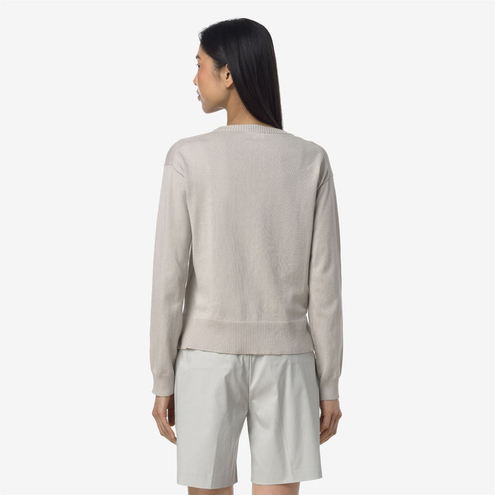 DOMITINE COTTON PS - Tricot - Pull Over - Femme - BEIGE LT 4