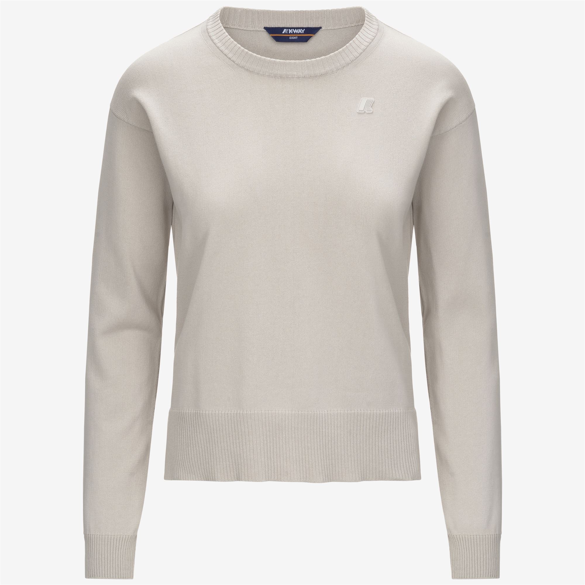 Knitwear_WOMAN_DOMITINE COTTON PS_Pull Over_BEIGE LT - Commercial 1