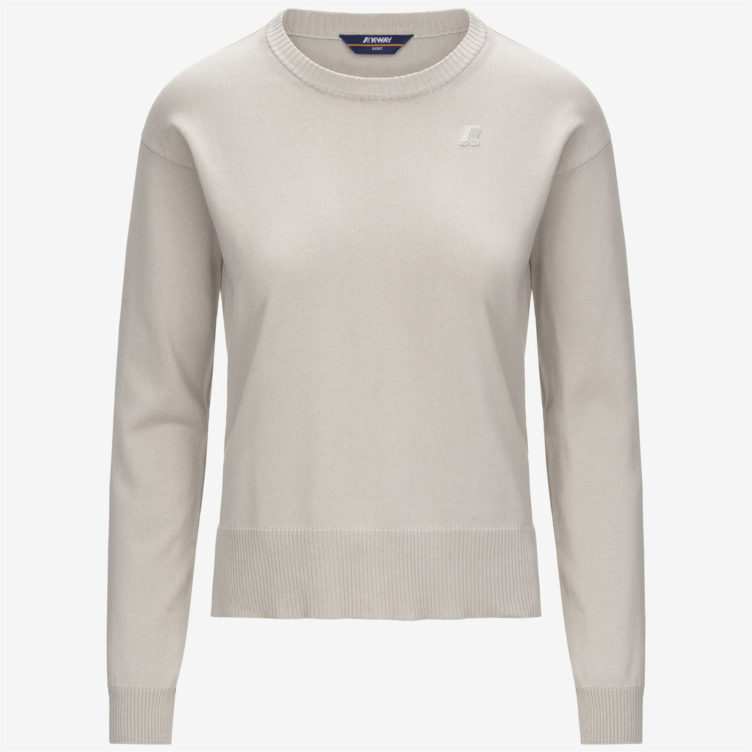 DOMITINE COTTON PS - Tricot - Pull Over - Femme - BEIGE LT 01