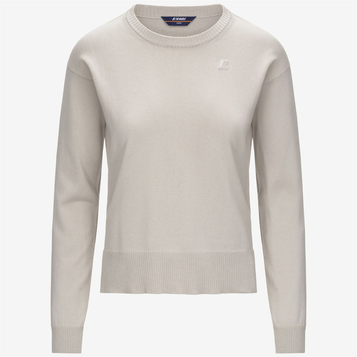 DOMITINE COTTON PS - Tricot - Pull Over - Femme - BEIGE LT 1