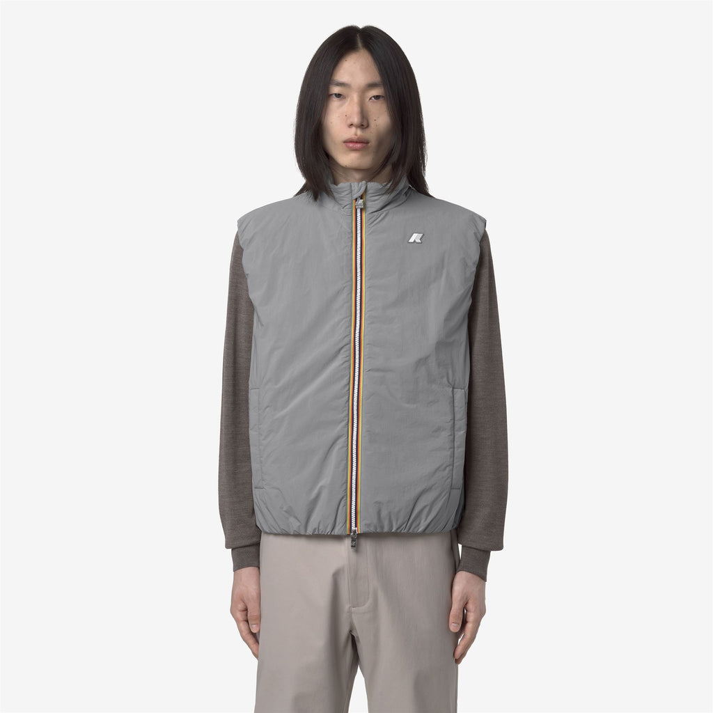 Jackets_Man_VALEN PLAIN WARM_Vest_Grey Frost - Commercial 4