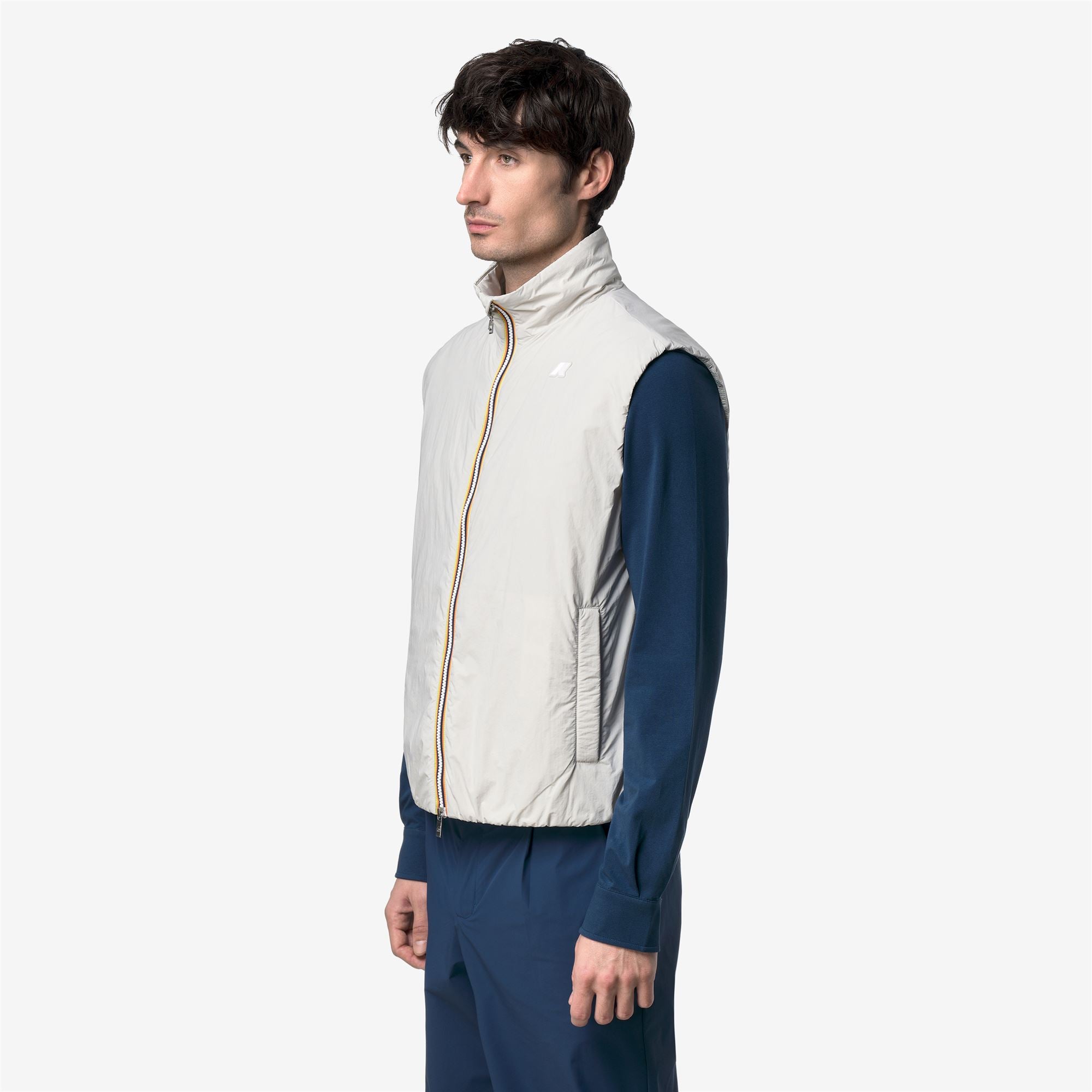 Jackets_Man_VALEN PLAIN WARM_Vest_BEIGE LT - Commercial 5
