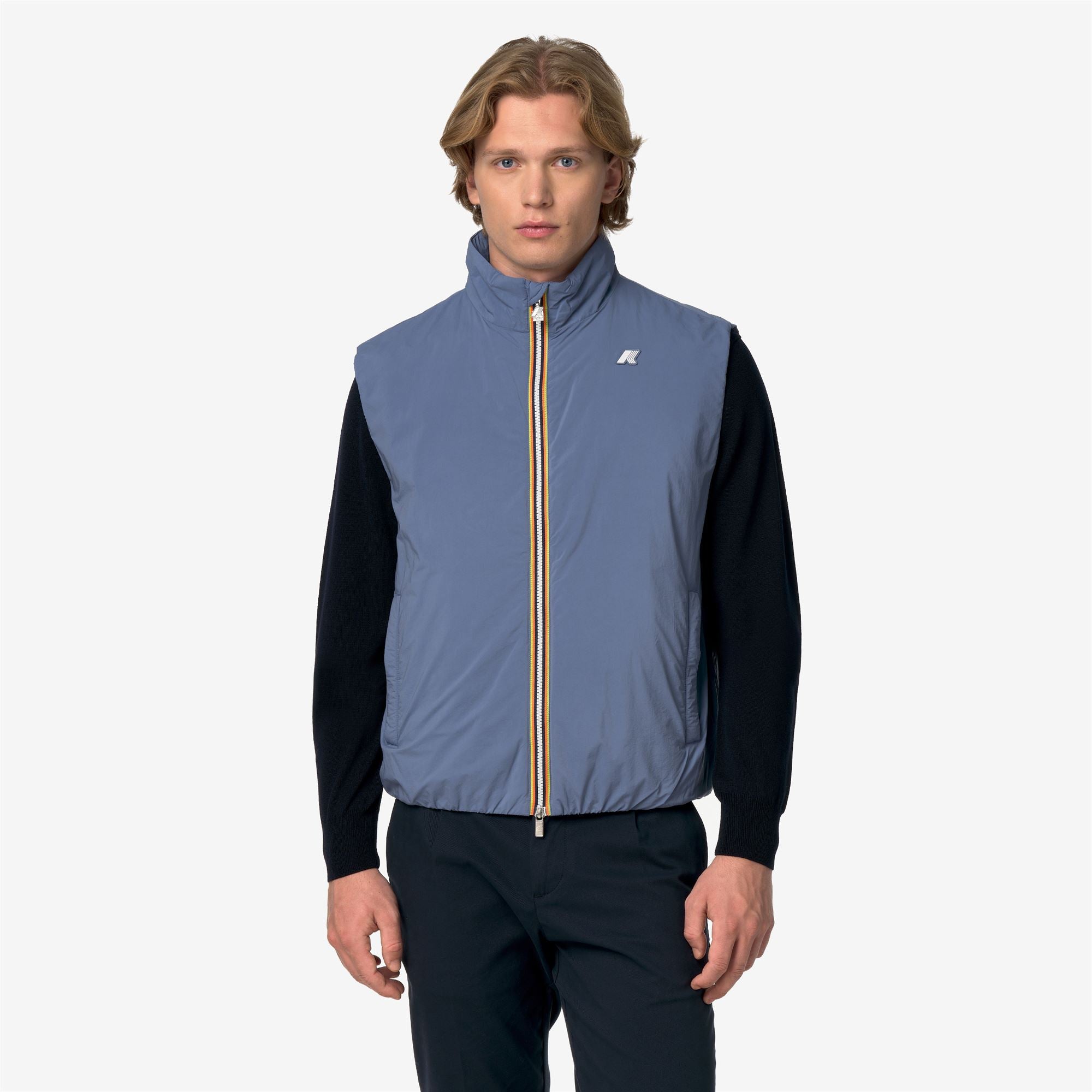 Jackets_Man_VALEN PLAIN WARM_Vest_Blue Wild - Commercial 4