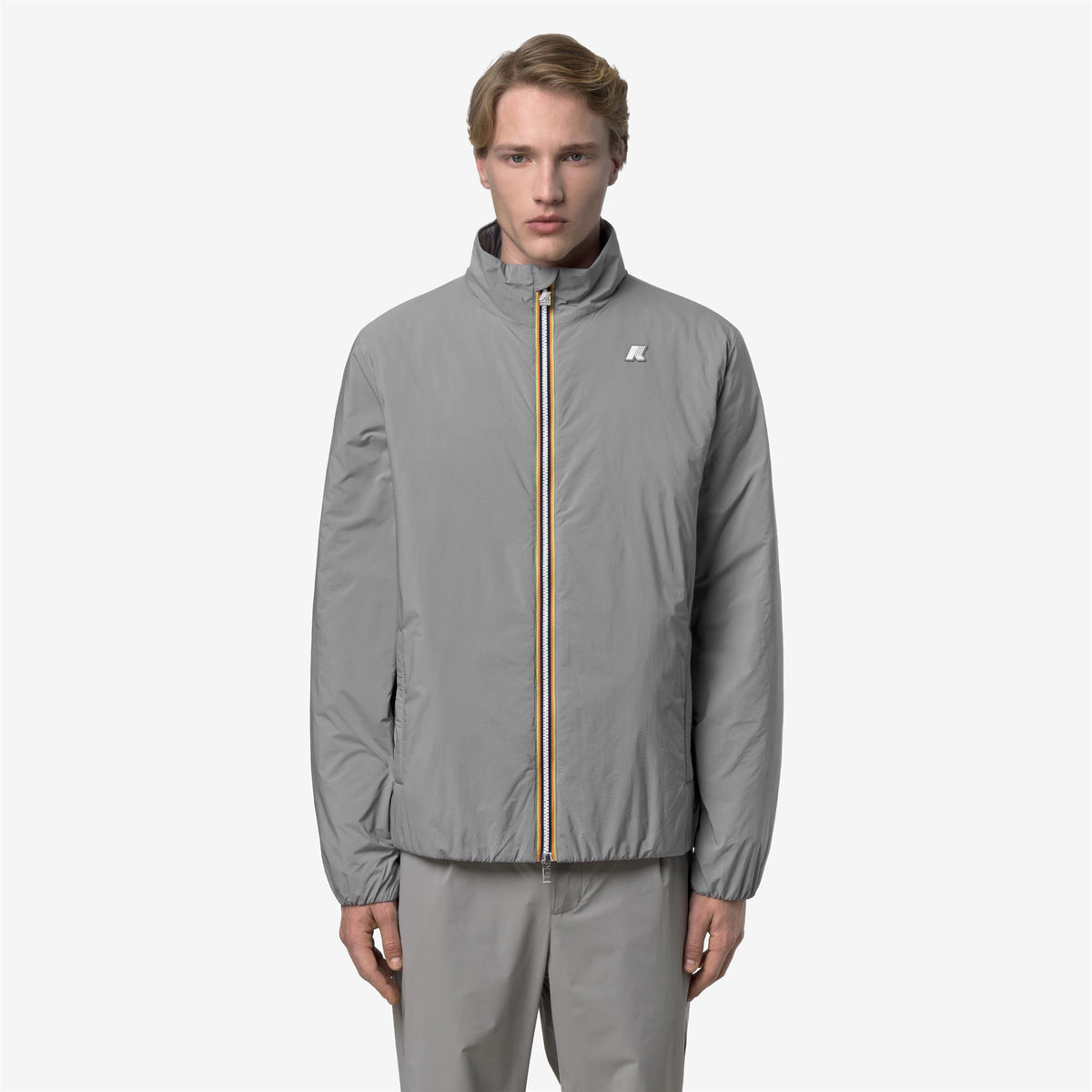 Jackets_Man_VALENTINE PLAIN WARM_Short_Grey Frost - Commercial 4