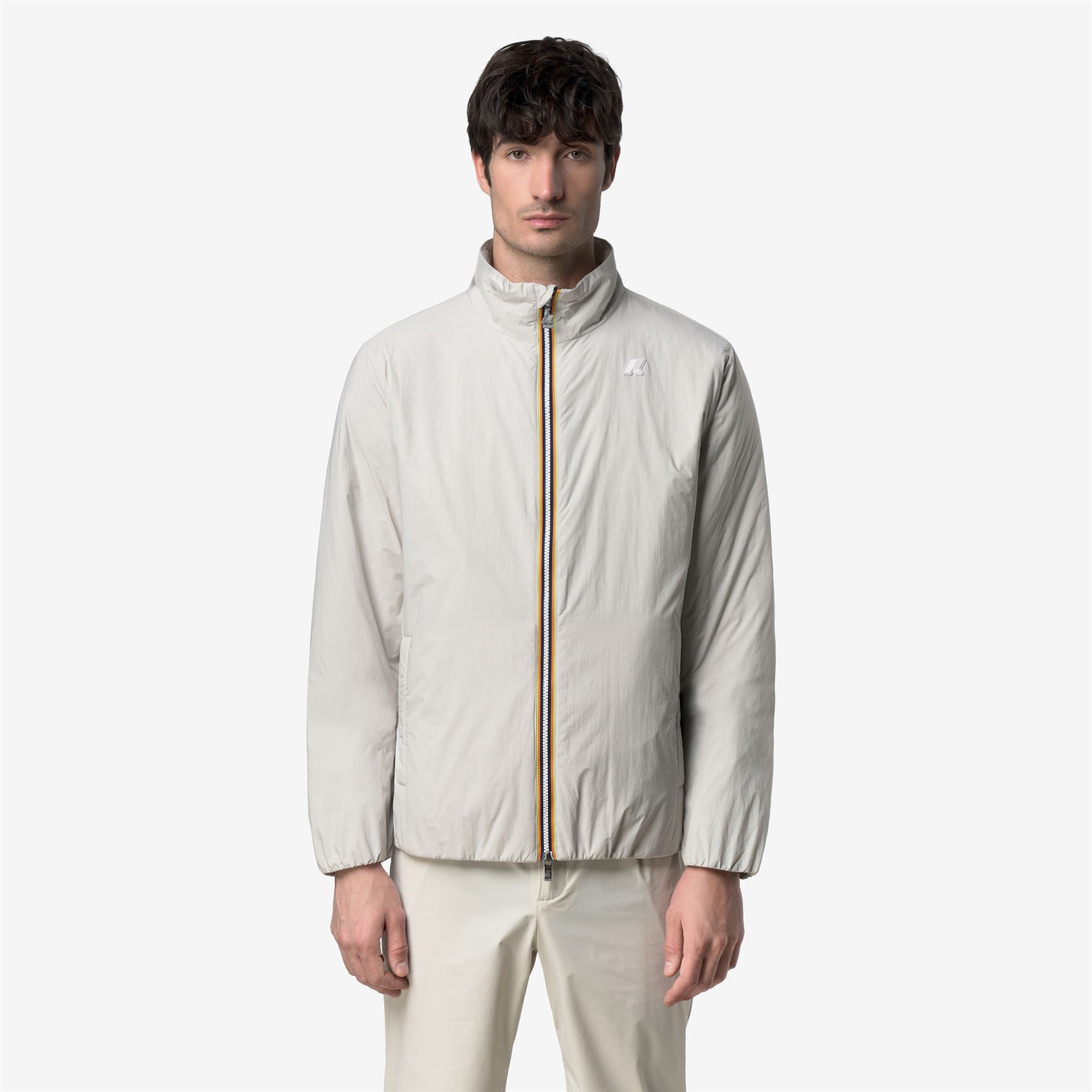 Jackets_Man_VALENTINE PLAIN WARM_Short_BEIGE LT - Commercial 4
