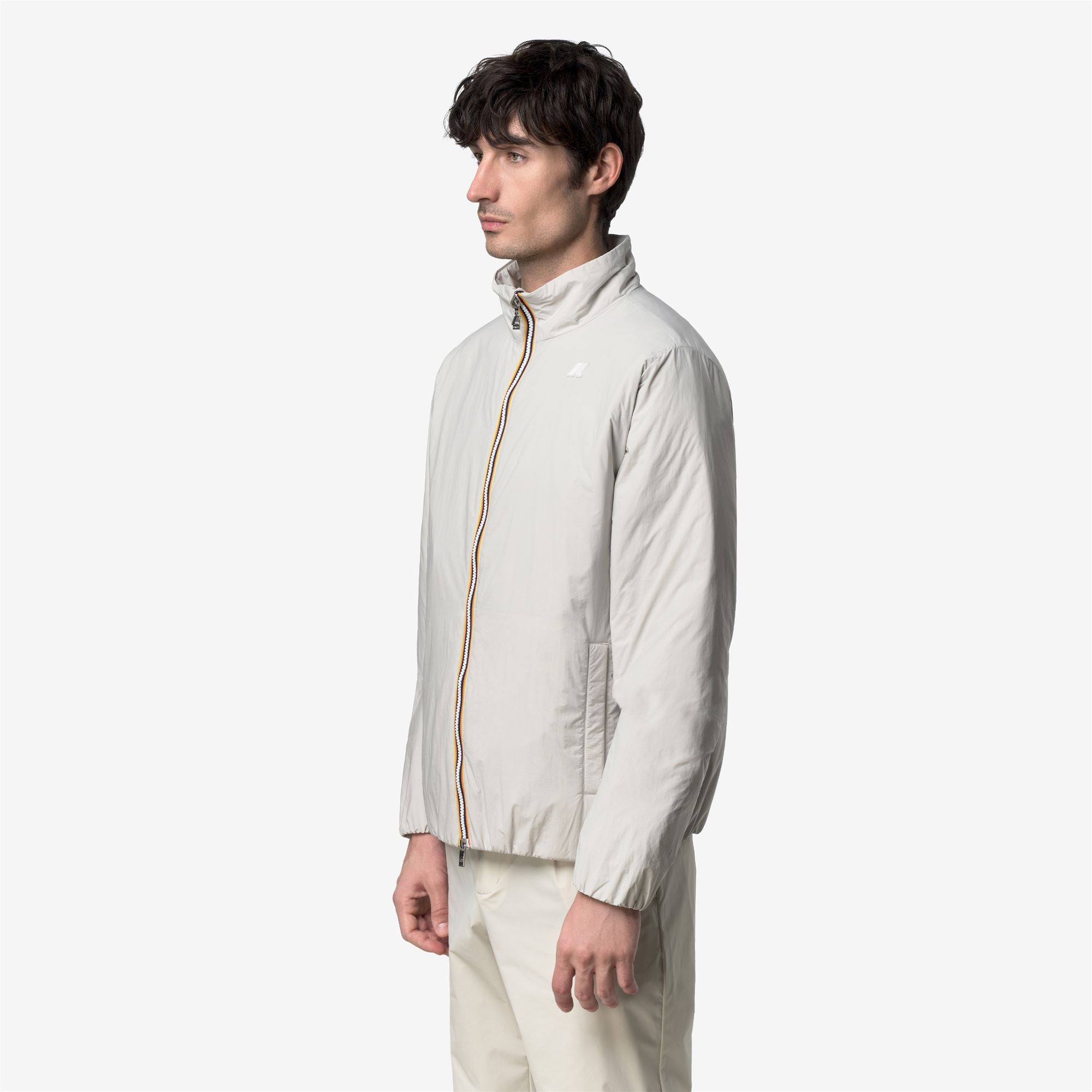 Jackets_Man_VALENTINE PLAIN WARM_Short_BEIGE LT - Commercial 5