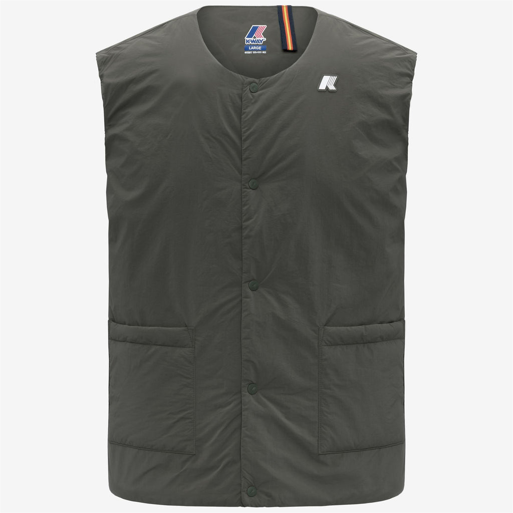 Jackets_MAN_VALTY PLAIN WARM_Vest_GREEN BLACKISH - Commercial 1