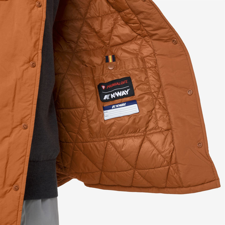 UMBERT PLAIN WARM - Jackets - Short - MAN - Orange Adobe