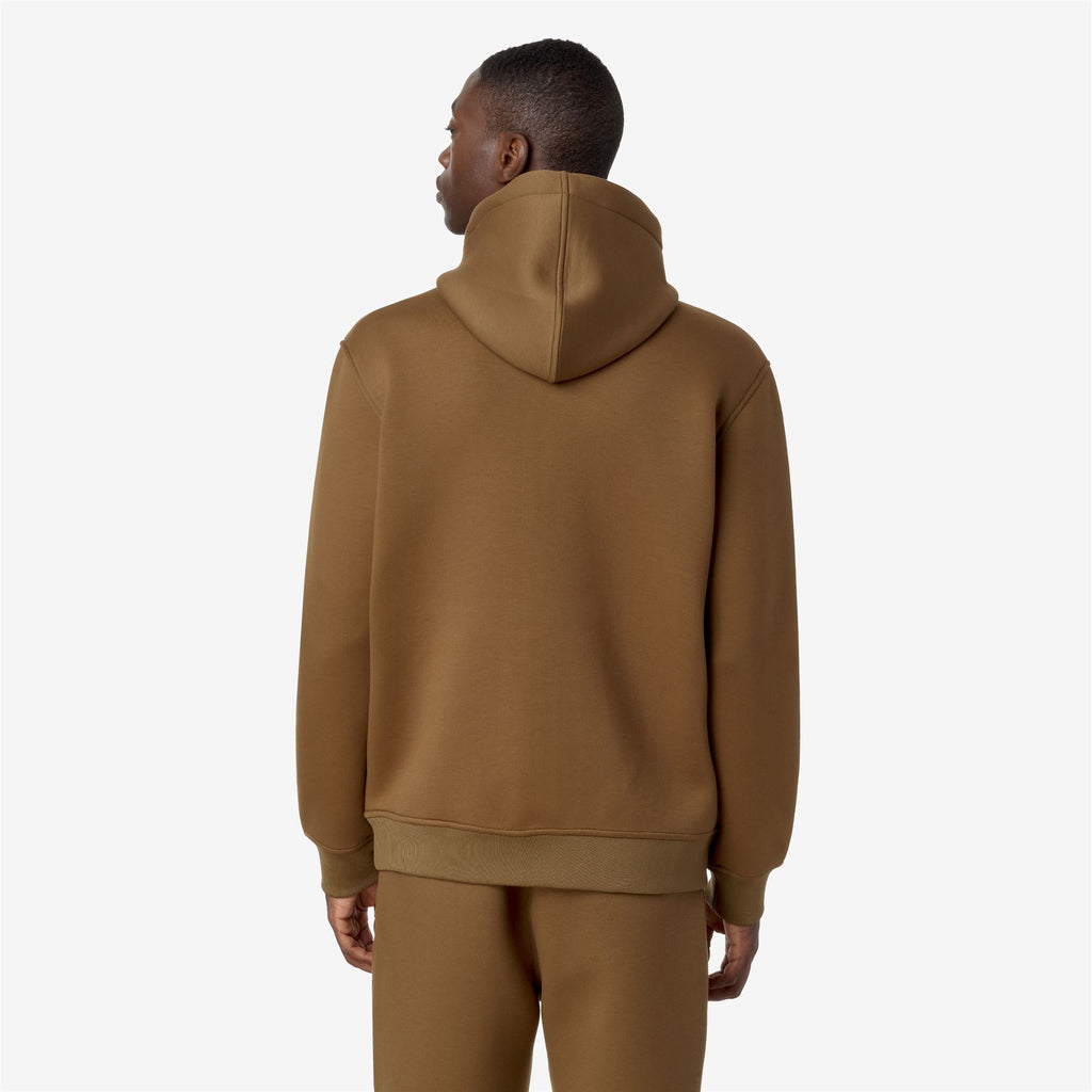 Fleece_MAN_RAINER SPACER_Jacket_Brown Corda - Commercial 6