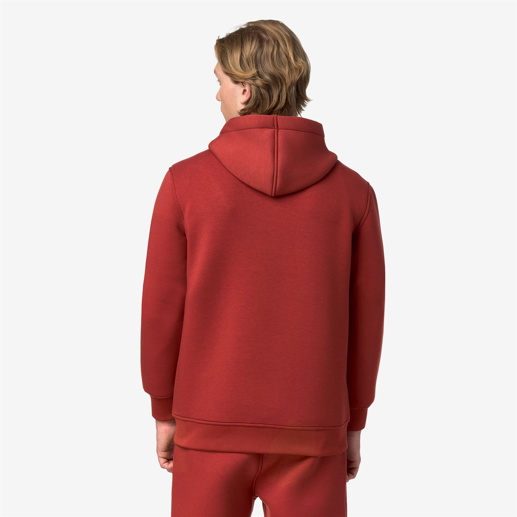 Fleece_Man_RAINER SPACER_Jacket_Red Dk Chili - Commercial 6
