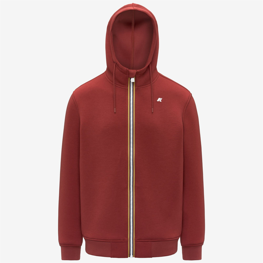 Fleece_Man_RAINER SPACER_Jacket_Red Dk Chili - Commercial 1