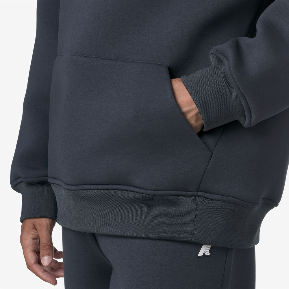 BERNIE SPACER - Fleece - Pull  Over - MAN - Blue Airforce 02