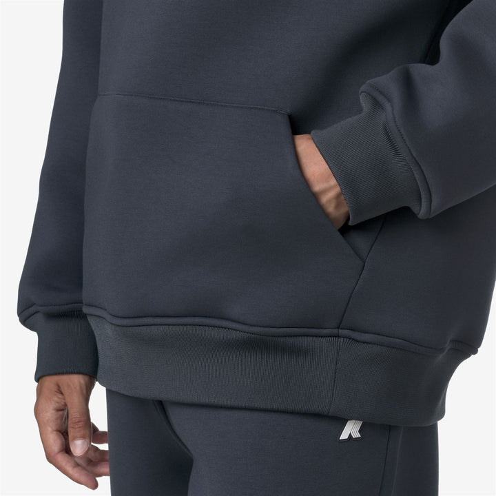 BERNIE SPACER - Fleece - Pull  Over - MAN - Blue Airforce 2