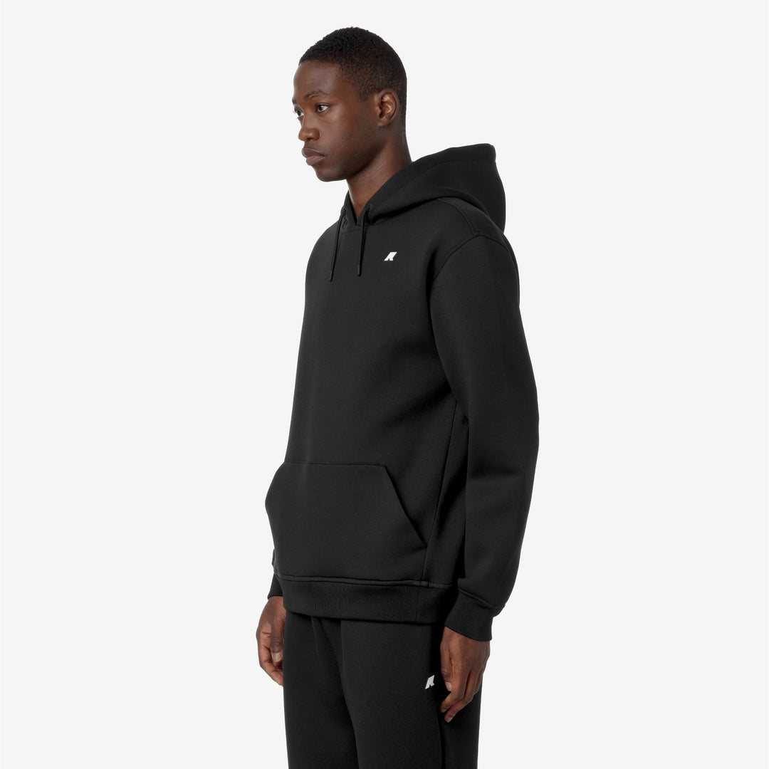 BERNIE SPACER - Fleece - Pull  Over - MAN - Black Pure
