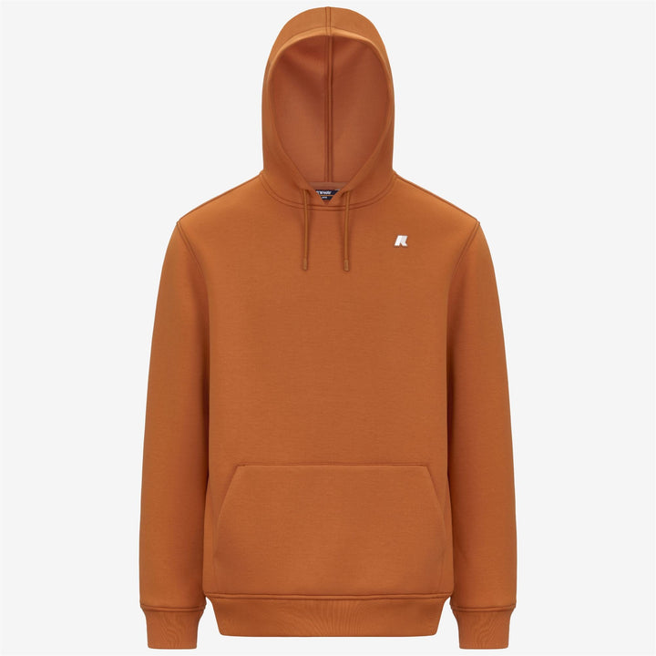 BERNIE SPACER - Fleece - Pull  Over - MAN - Orange Adobe 1