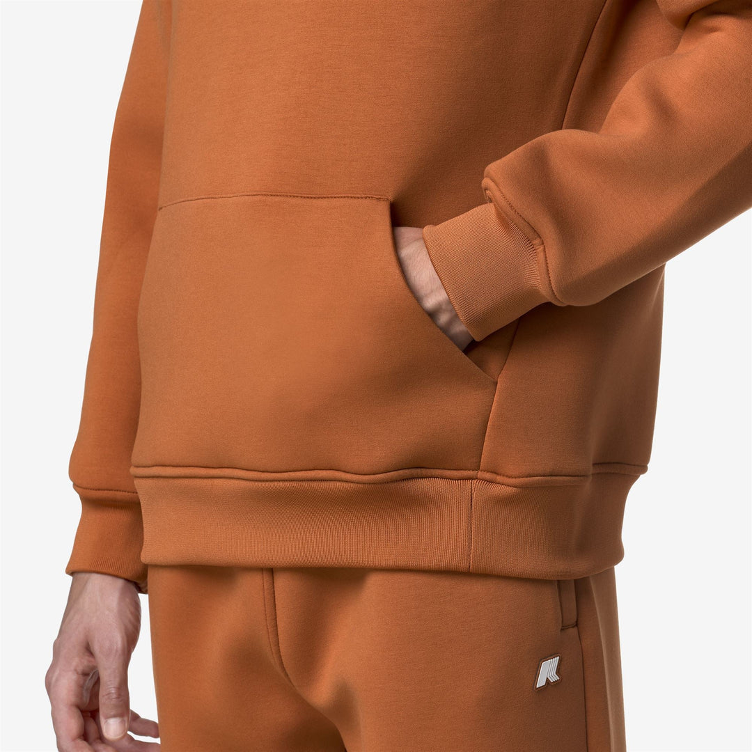 BERNIE SPACER - Fleece - Pull  Over - MAN - Orange Adobe main