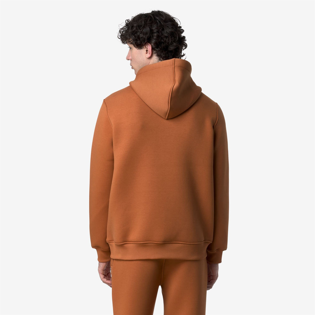BERNIE SPACER - Fleece - Pull  Over - MAN - Orange Adobe main