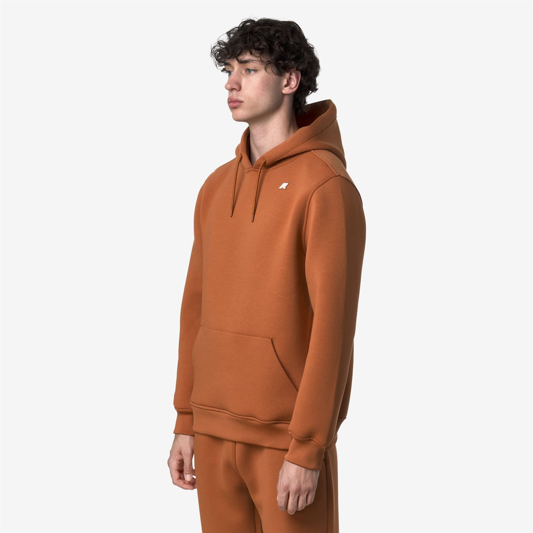 BERNIE SPACER - Fleece - Pull  Over - MAN - Orange Adobe main