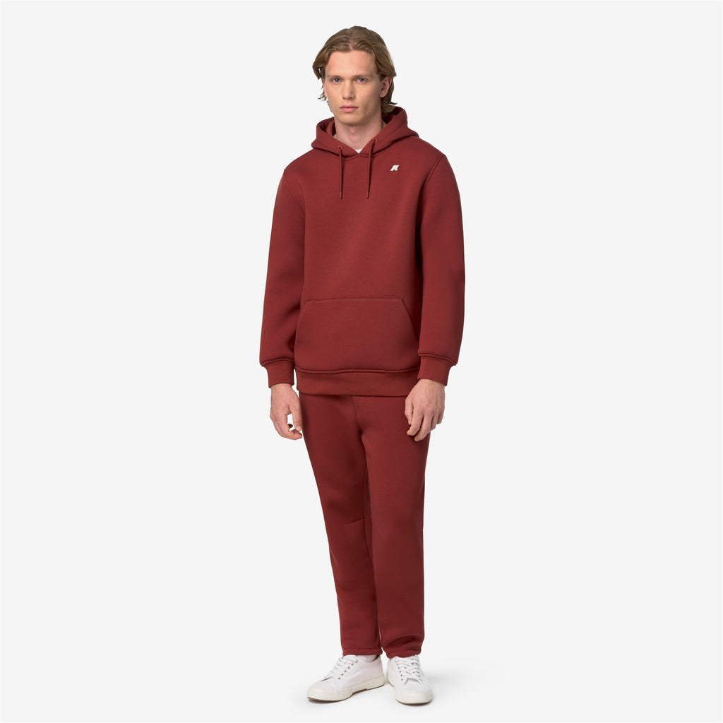 Fleece_Man_BERNIE SPACER_Pull Over_Red Dk Chili - Commercial 7