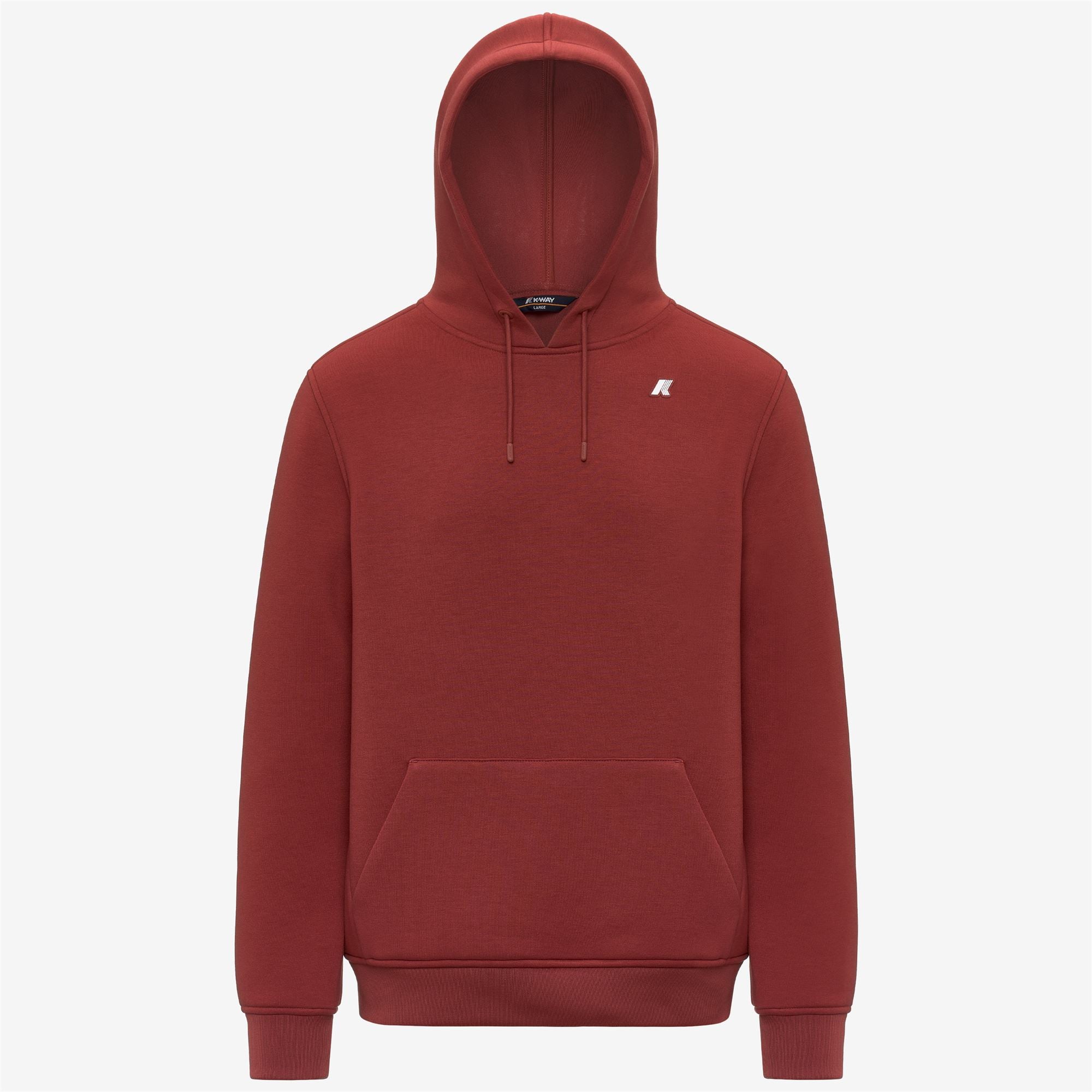 Fleece_Man_BERNIE SPACER_Pull Over_Red Dk Chili - Commercial 1