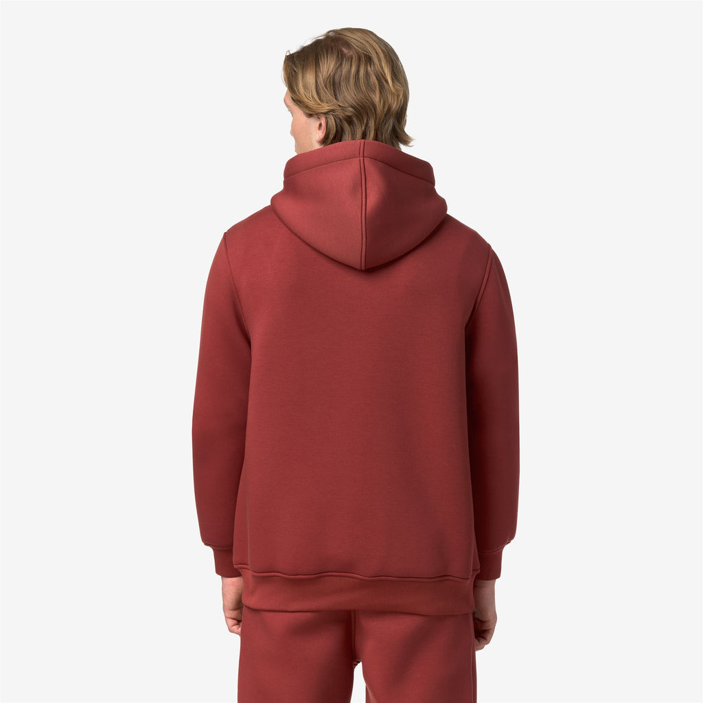 Fleece_Man_BERNIE SPACER_Pull Over_Red Dk Chili - Commercial 6